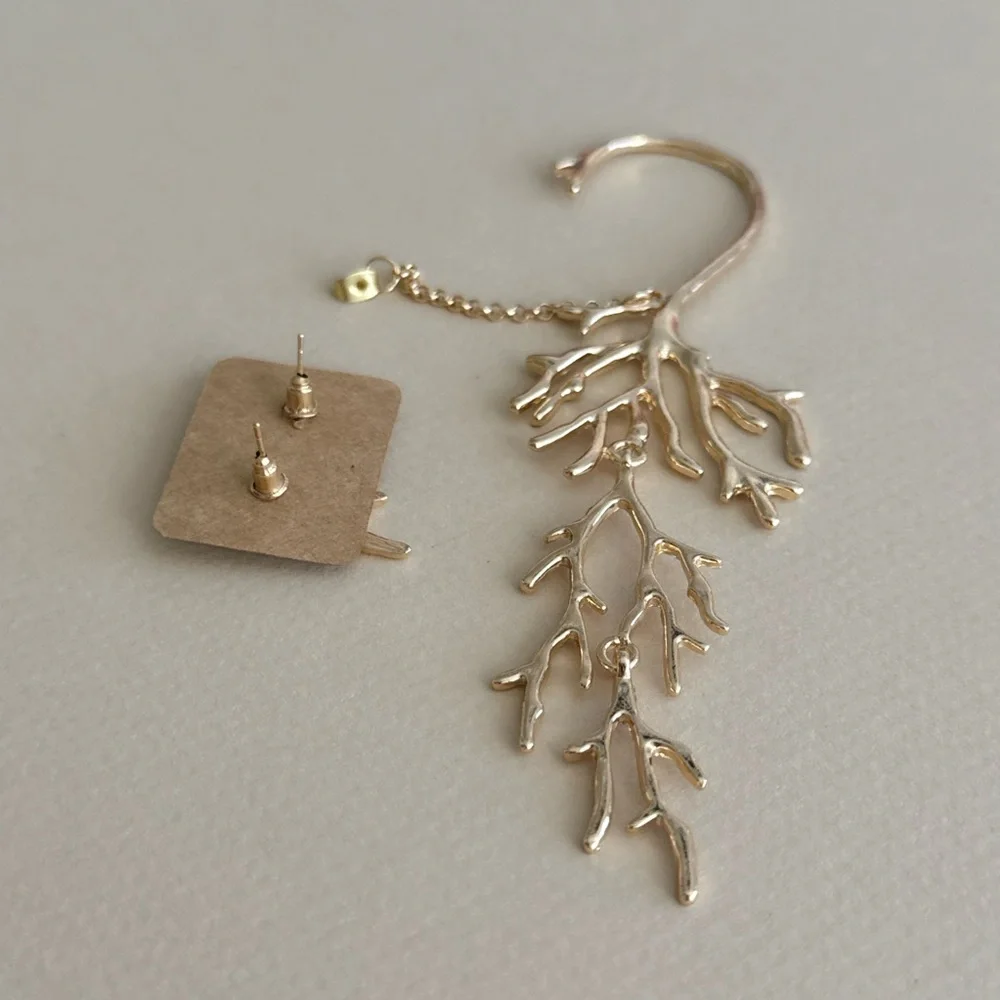 Branch Earrings N1765 - Picture 6 of 6